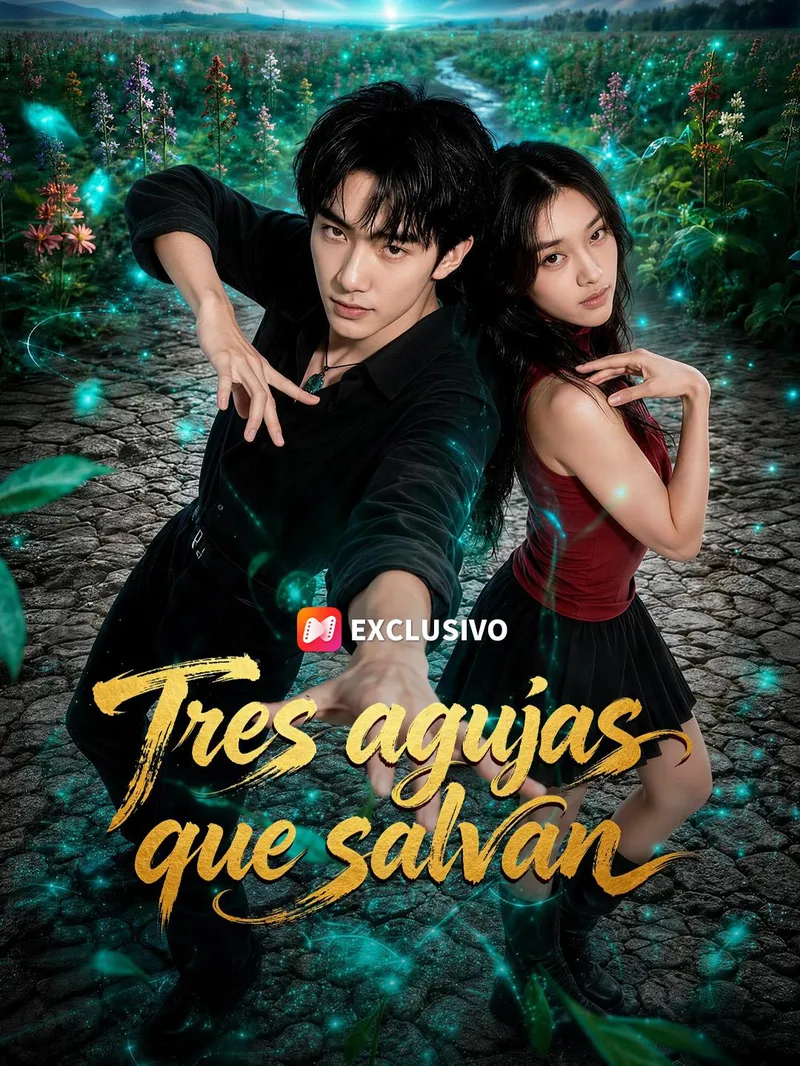 Tres agujas que salvan — póster