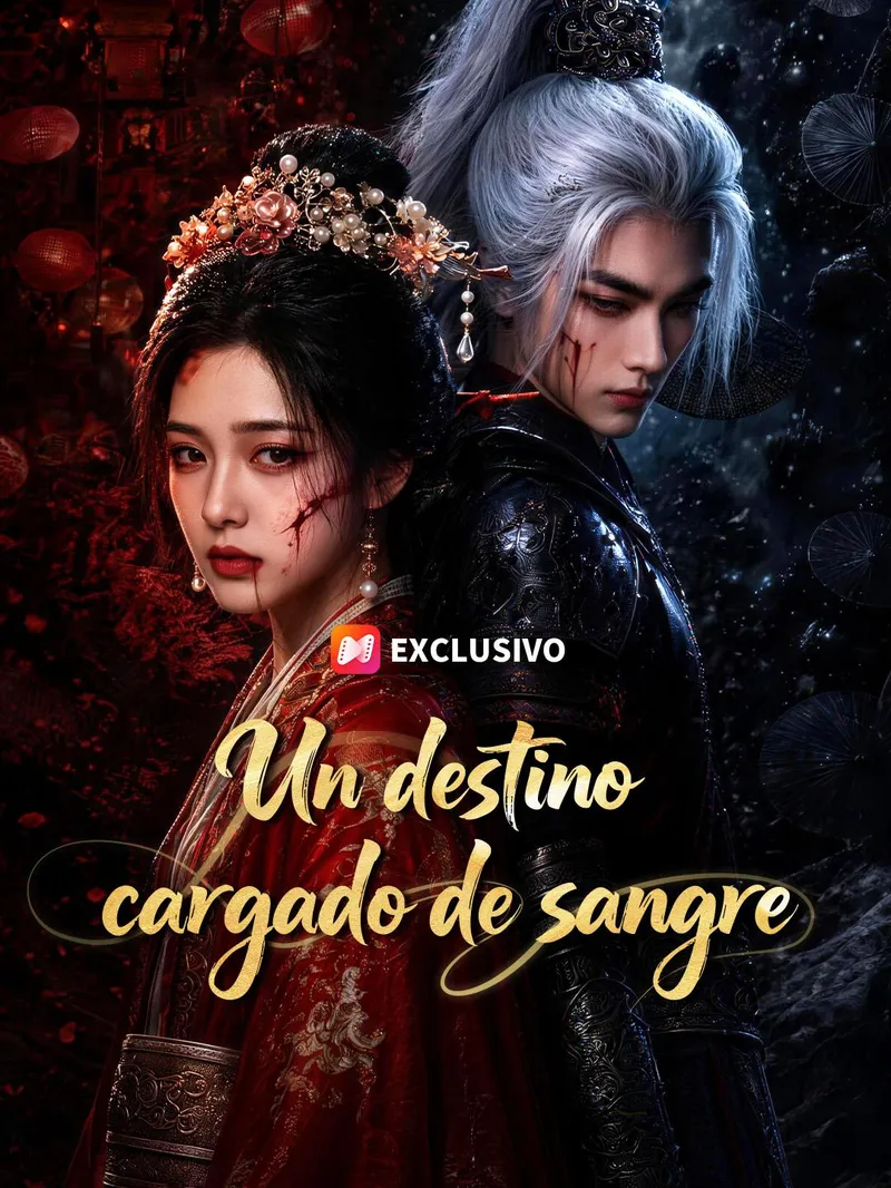 Un destino cargado de sangre — póster