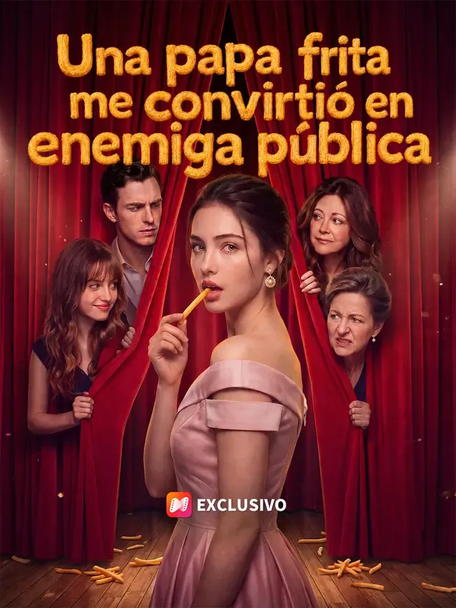 Una papa frita me convirtió en enemiga pública — póster