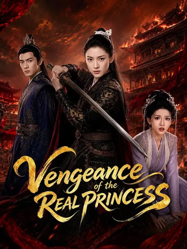 Vengeance of the REAL PRINCESS — poster
