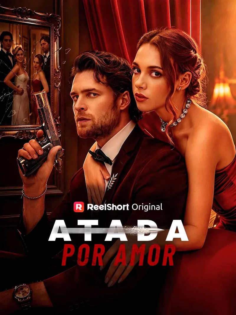 Atada por amor — póster
