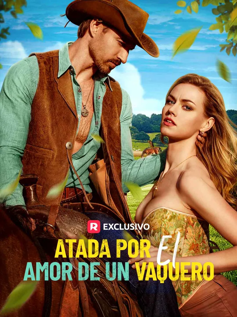 Atada por el Amor de un Vaquero — póster