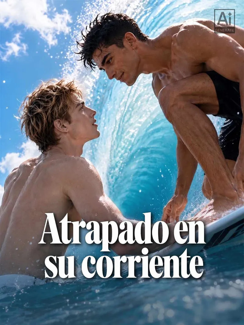 Atrapado en su corriente — póster
