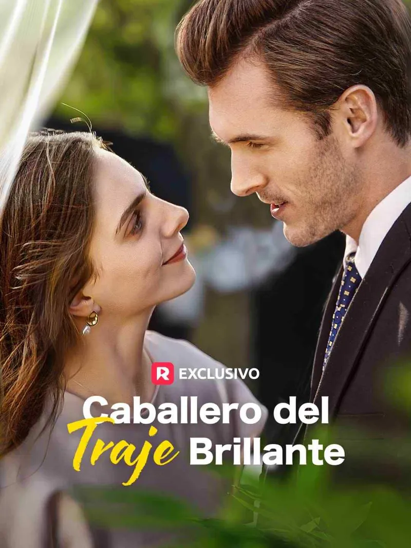 Caballero en Traje Brillante — póster