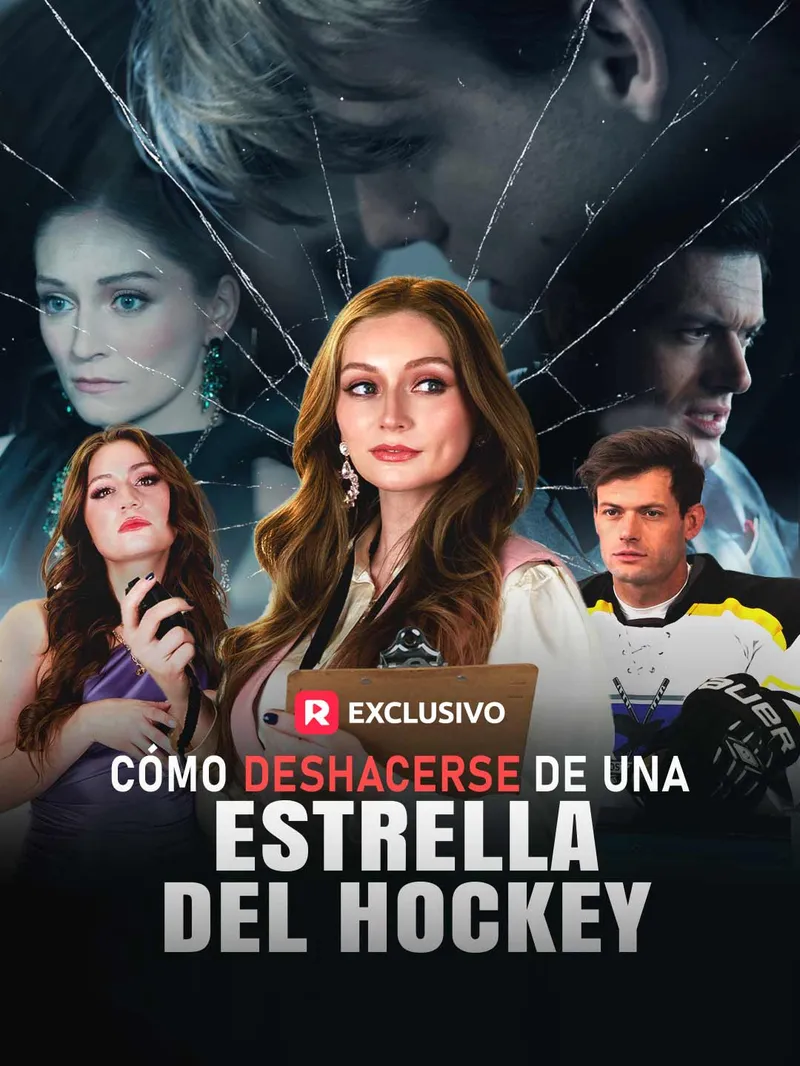 Cómo Deshacerse de una Estrella del Hockey — póster
