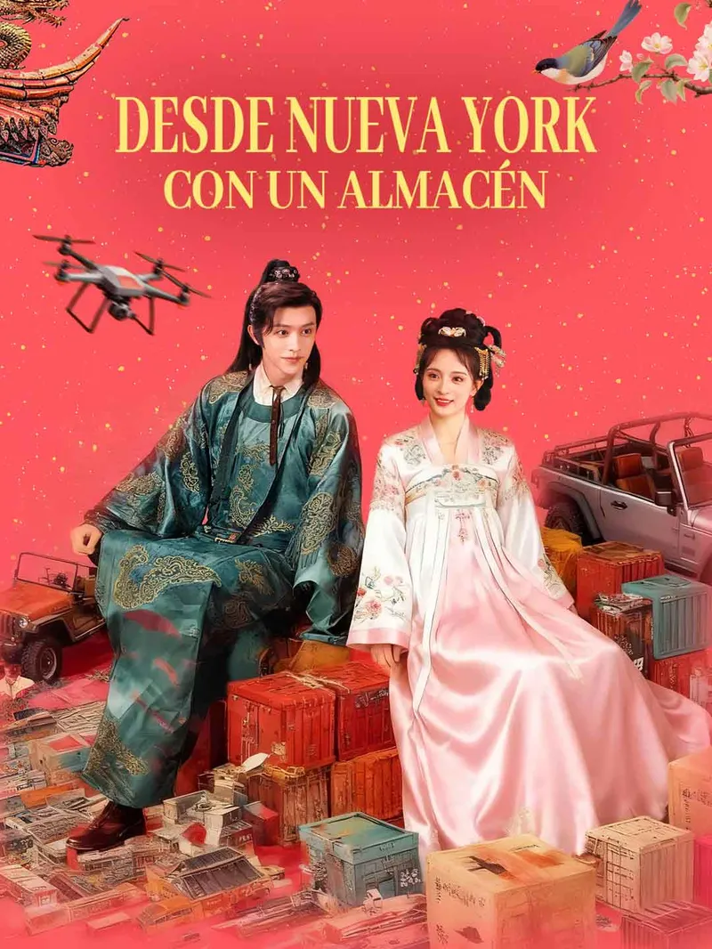 Desde Nueva York con un almacén — póster