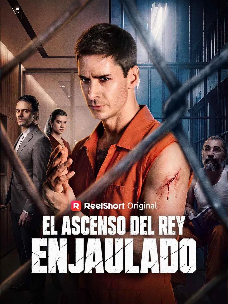 El ascenso del rey enjaulado — póster