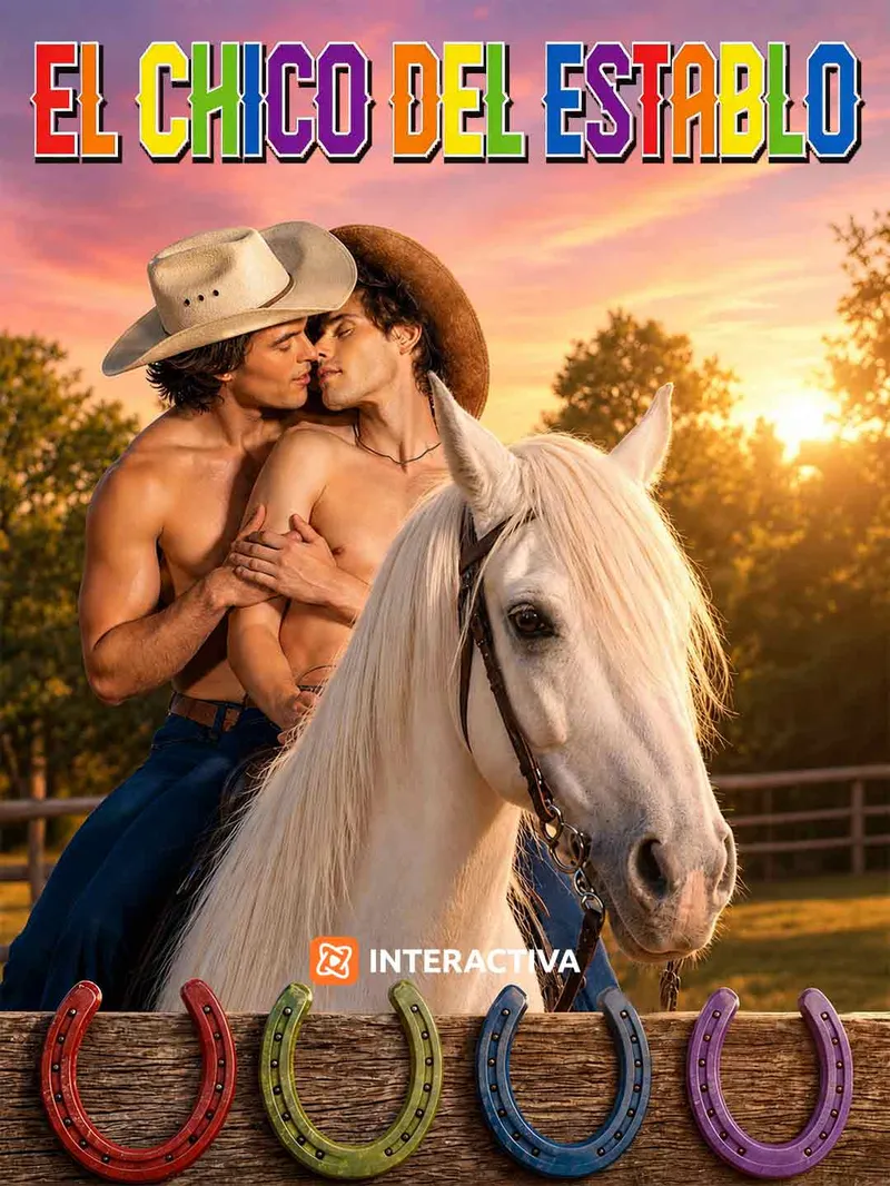 El chico del establo — póster