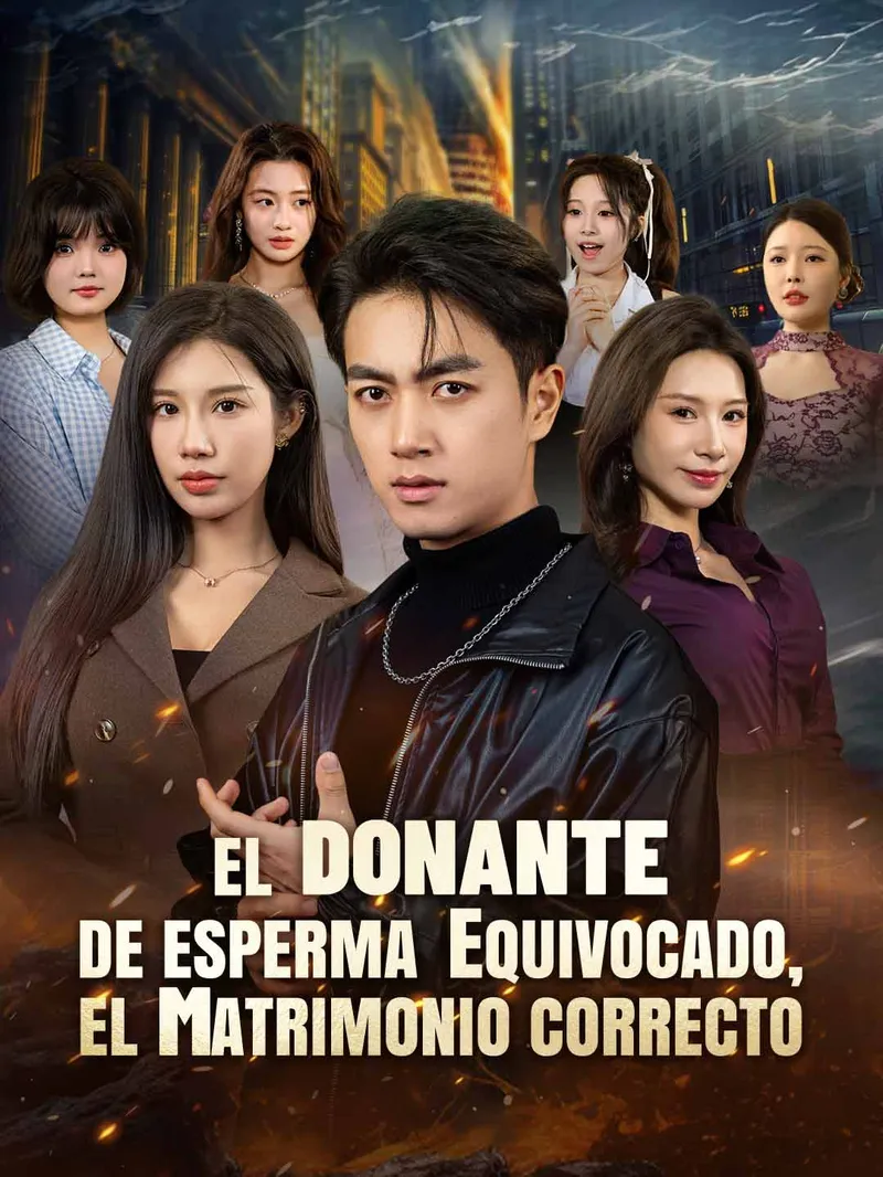 El donante de esperma equivocado, el matrimonio correcto — póster