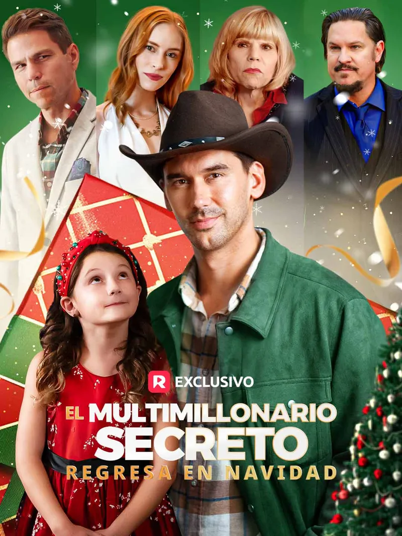 El Multimillonario Secreto Regresa en Navidad — póster