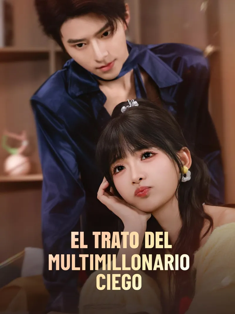 El trato del multimillonario ciego — póster