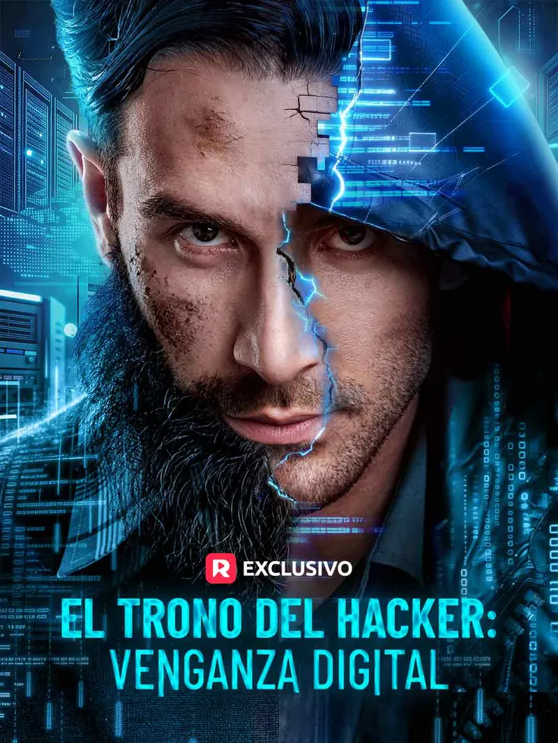 El trono del hacker: venganza digital — póster