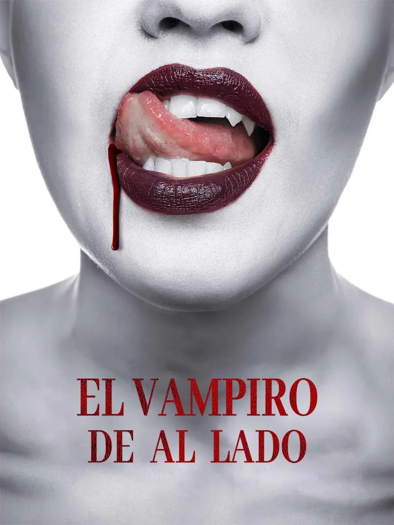 El vampiro de al lado — póster