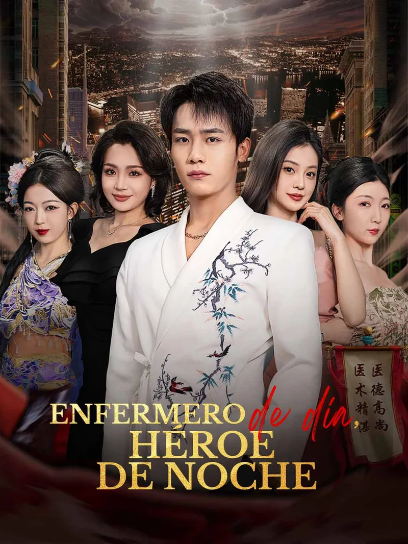 Enfermero de día, héroe de noche — póster