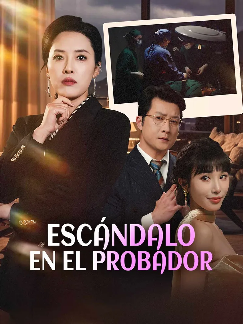 Escándalo en el probador — póster