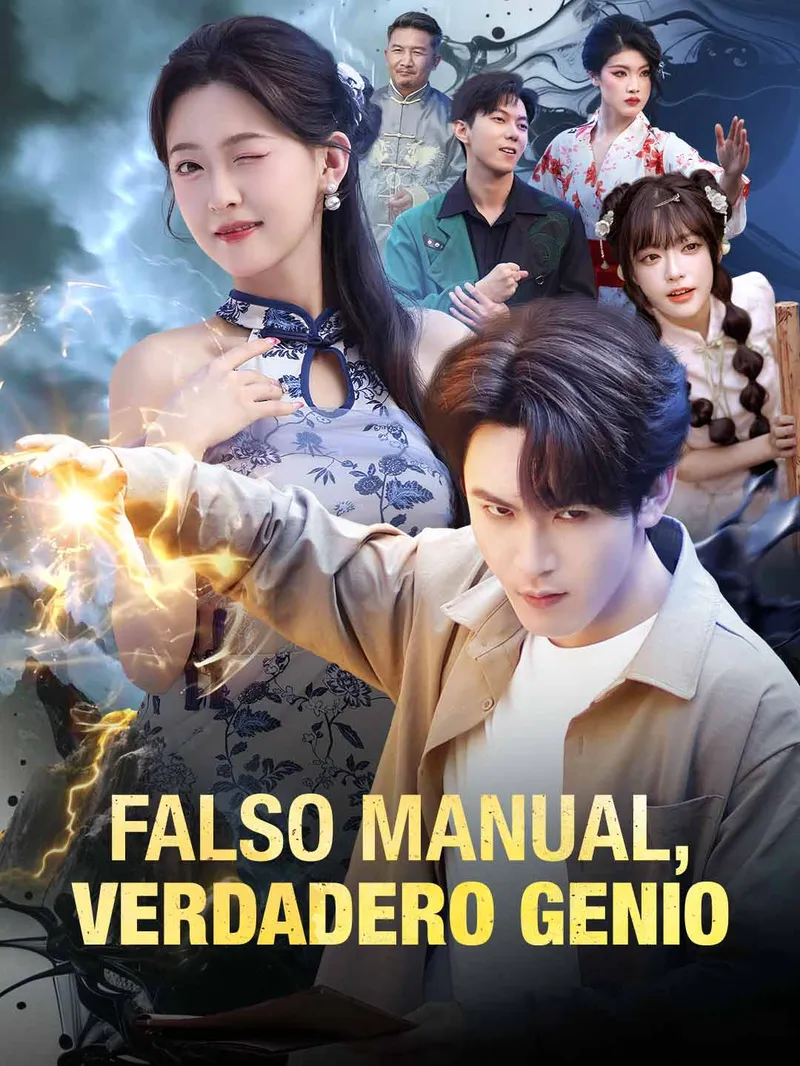 Falso manual, verdadero genio — póster