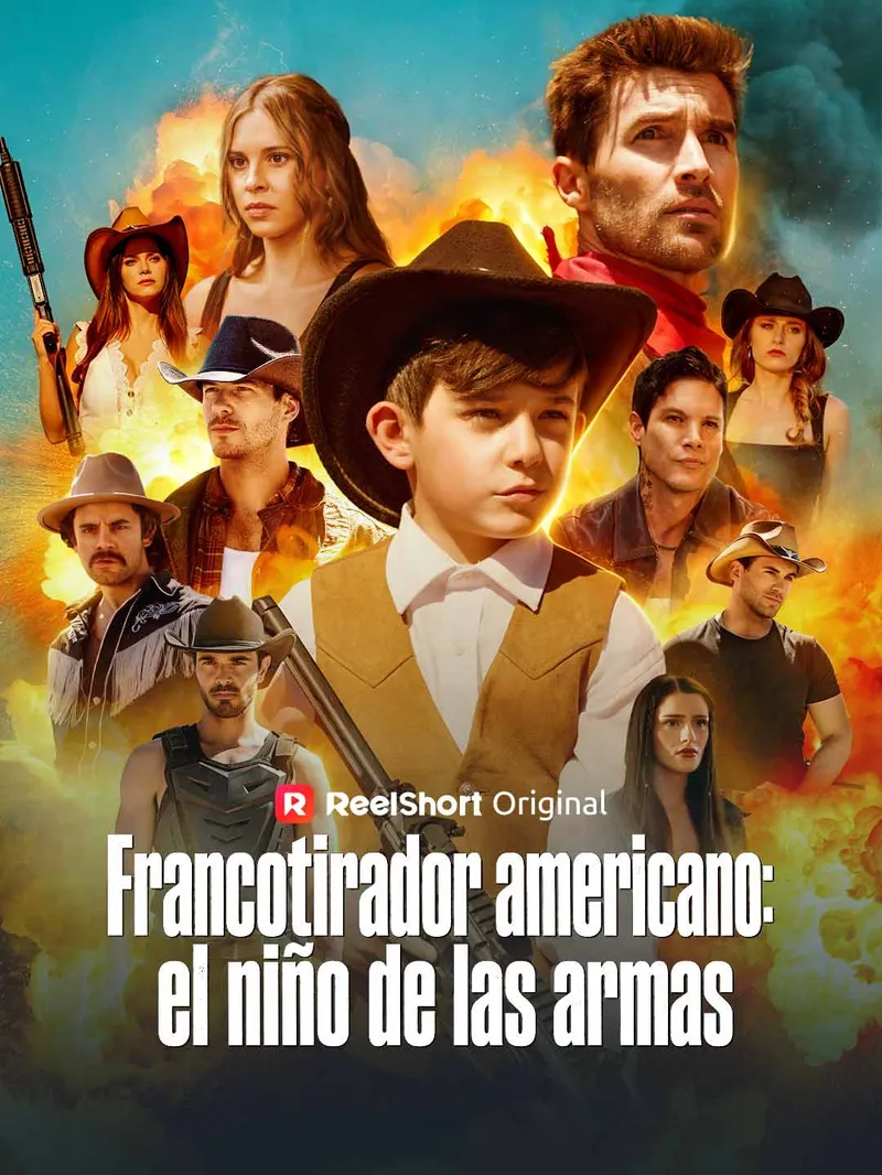 Francotirador americano: el niño de las armas — póster