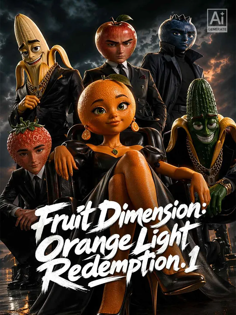 Fruit Dimension: Orange Light Redemption.1 — poster