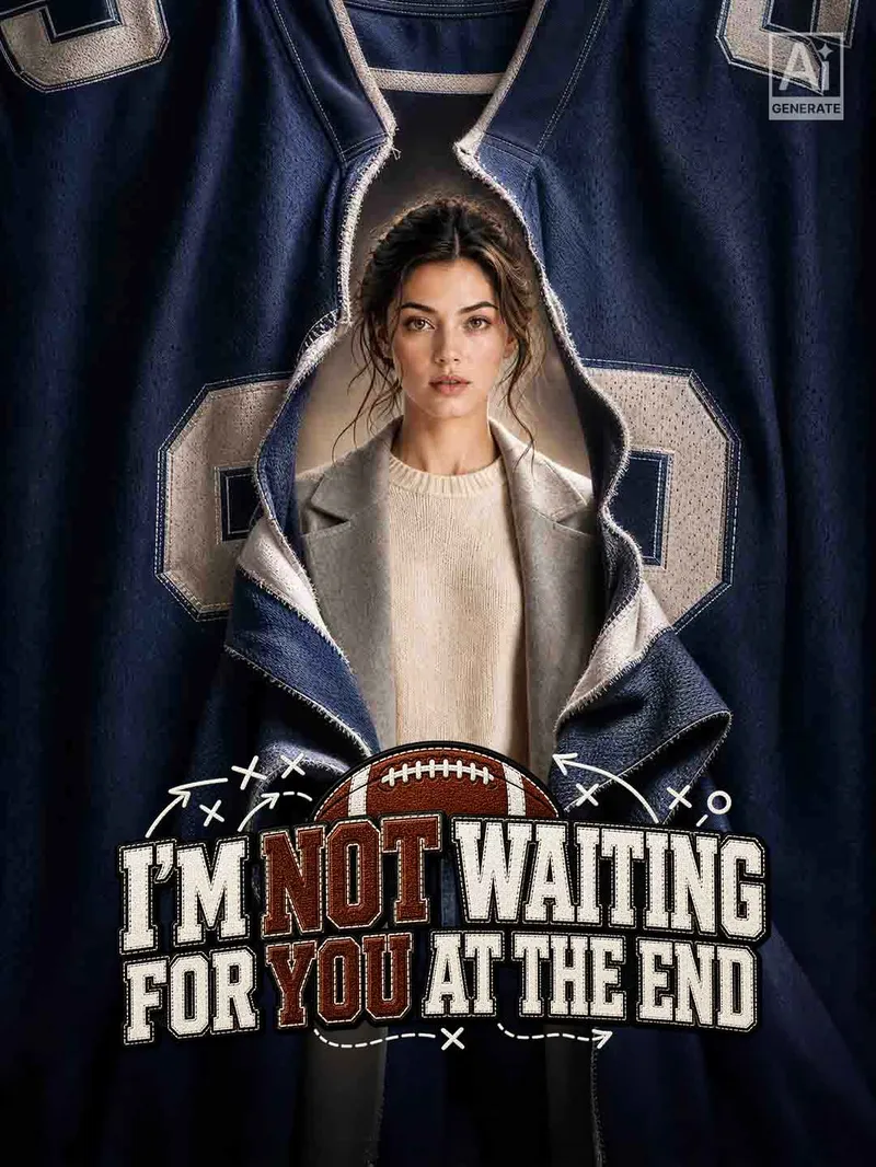 I'm not waiting for you at the end — poster