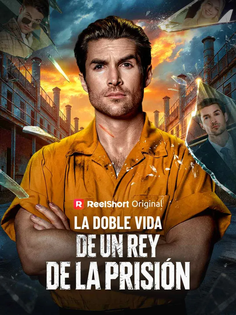 La doble vida de un rey de la prisión — póster