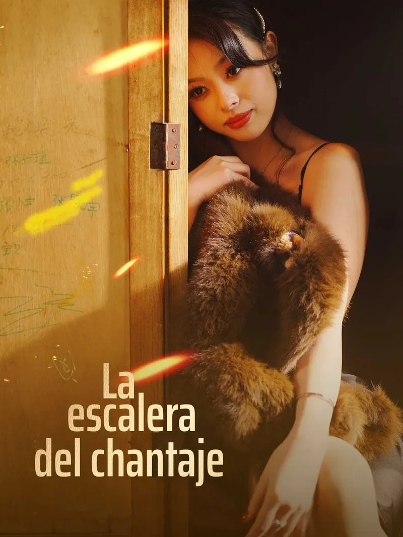 La escalera del chantaje — póster