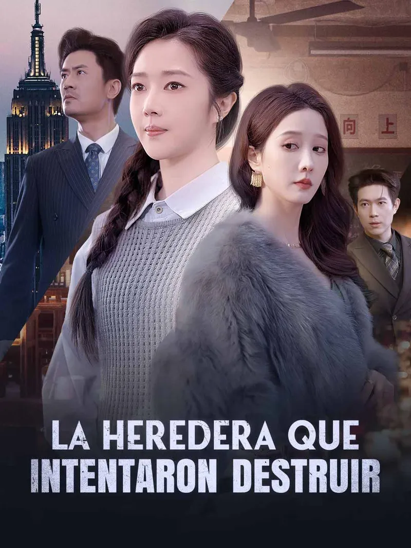 La heredera que intentaron destruir — póster
