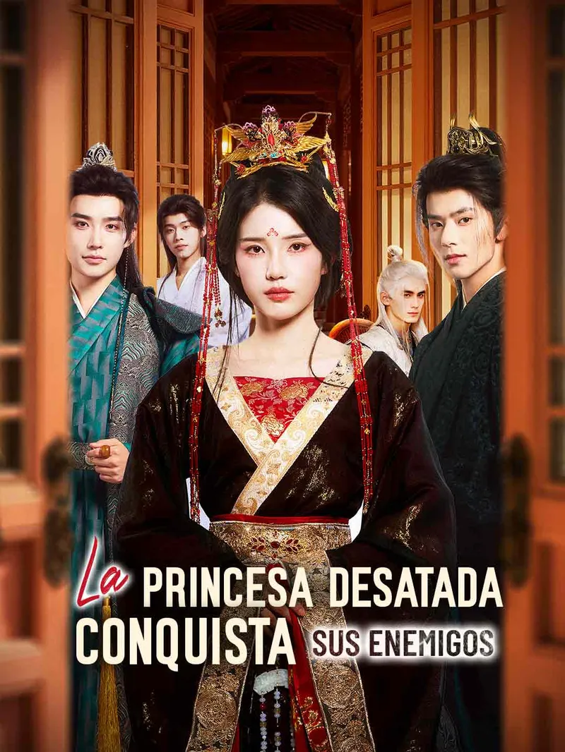 La princesa desatada conquista sus enemigos — póster