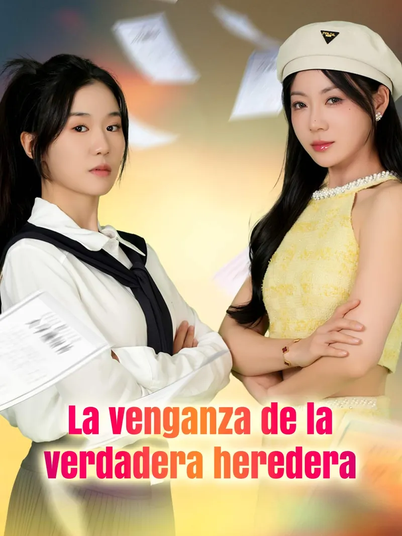 La venganza de la verdadera heredera — póster