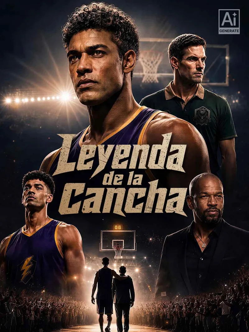 Leyenda de la cancha — póster
