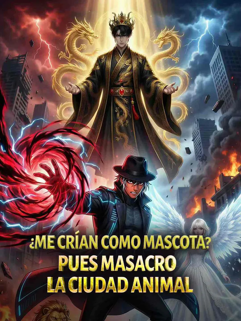 ¿Me crían como mascota? Pues masacro la ciudad animal — póster