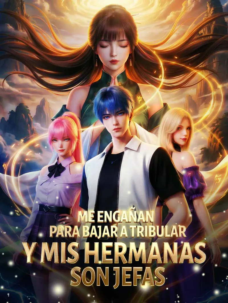 Me engañan para bajar a tribular y mis hermanas son jefas — póster