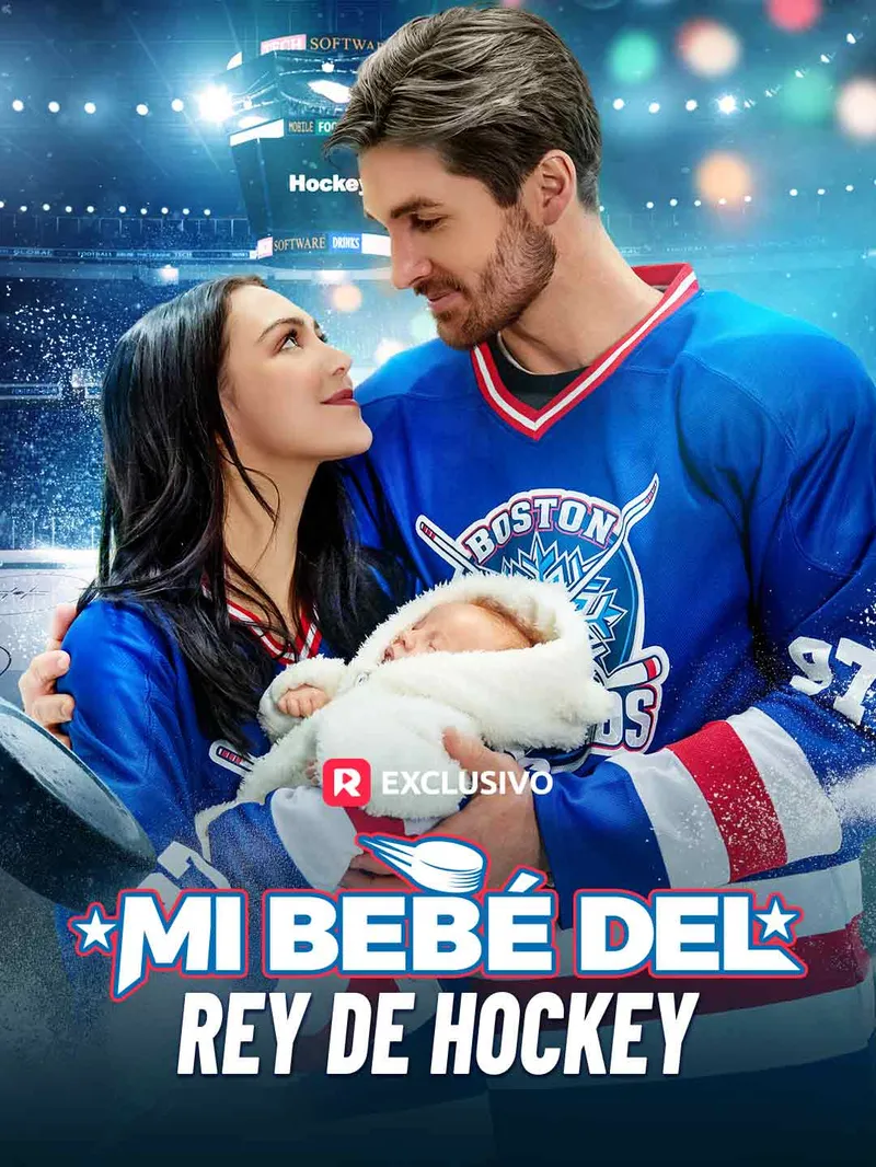 Mi bebé del rey de hockey — póster