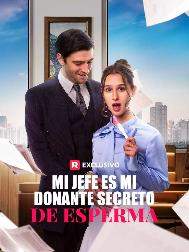Mi Jefe es Mi Donante Secreto de Esperma — póster