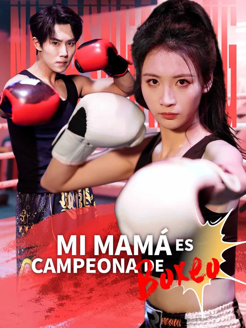 Mi mamá es campeona de boxeo — póster