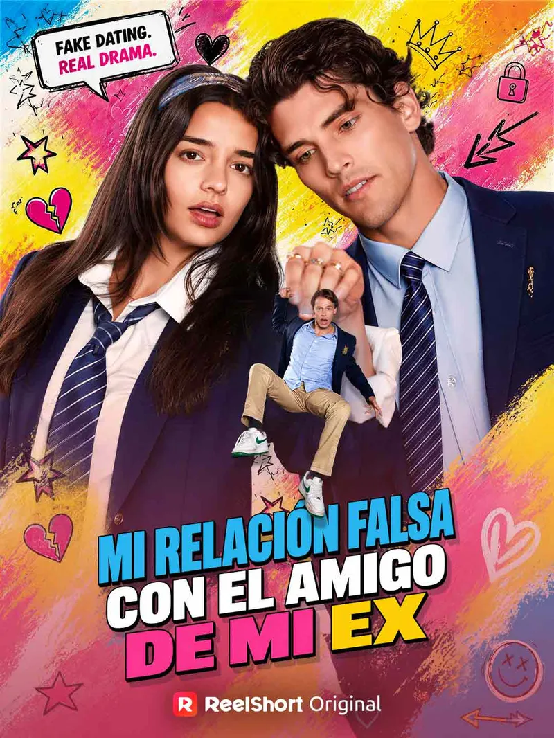 Mi relación falsa con el amigo de mi ex — póster