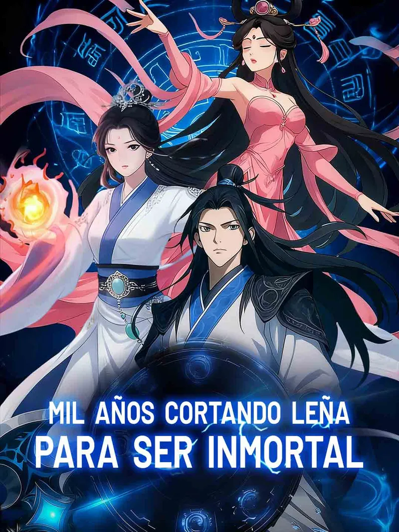 Mil años cortando leña para ser inmortal — póster