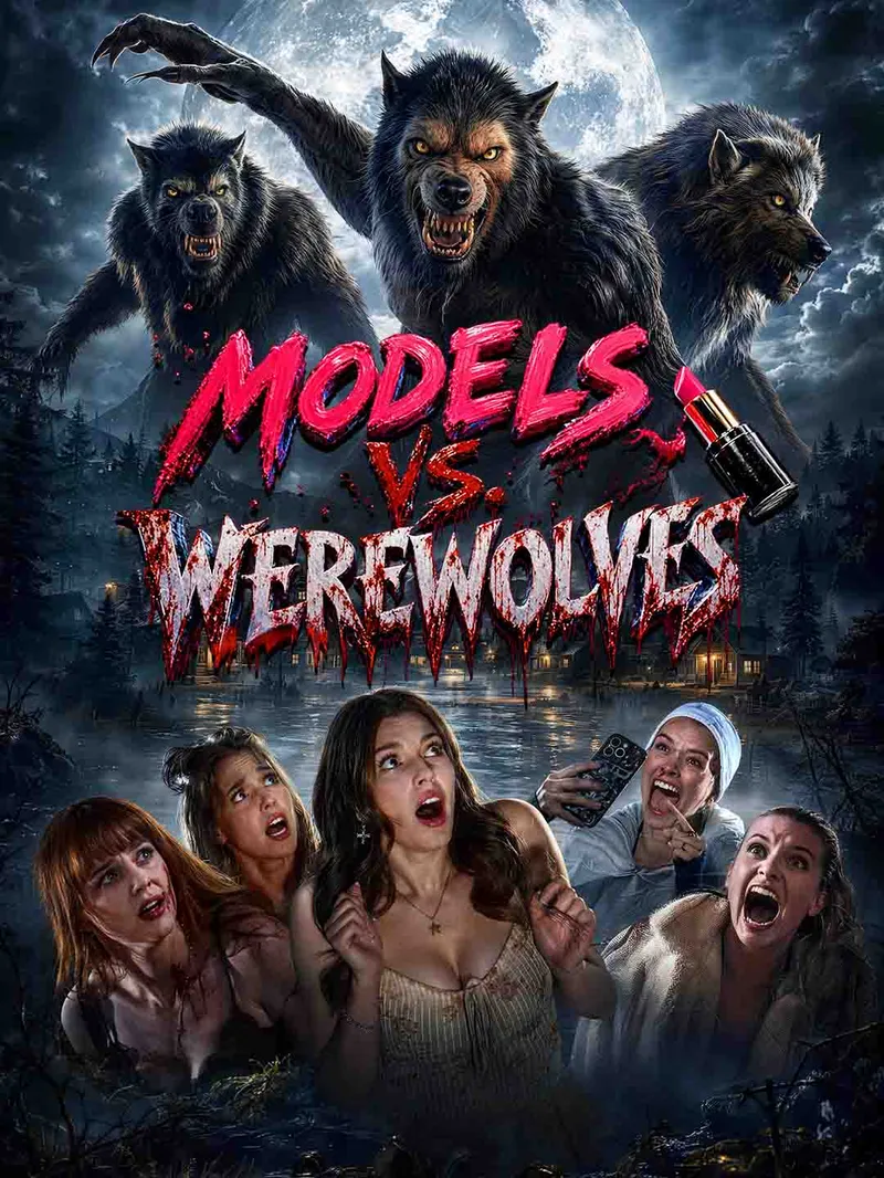 Models vs. Werewolves — poster