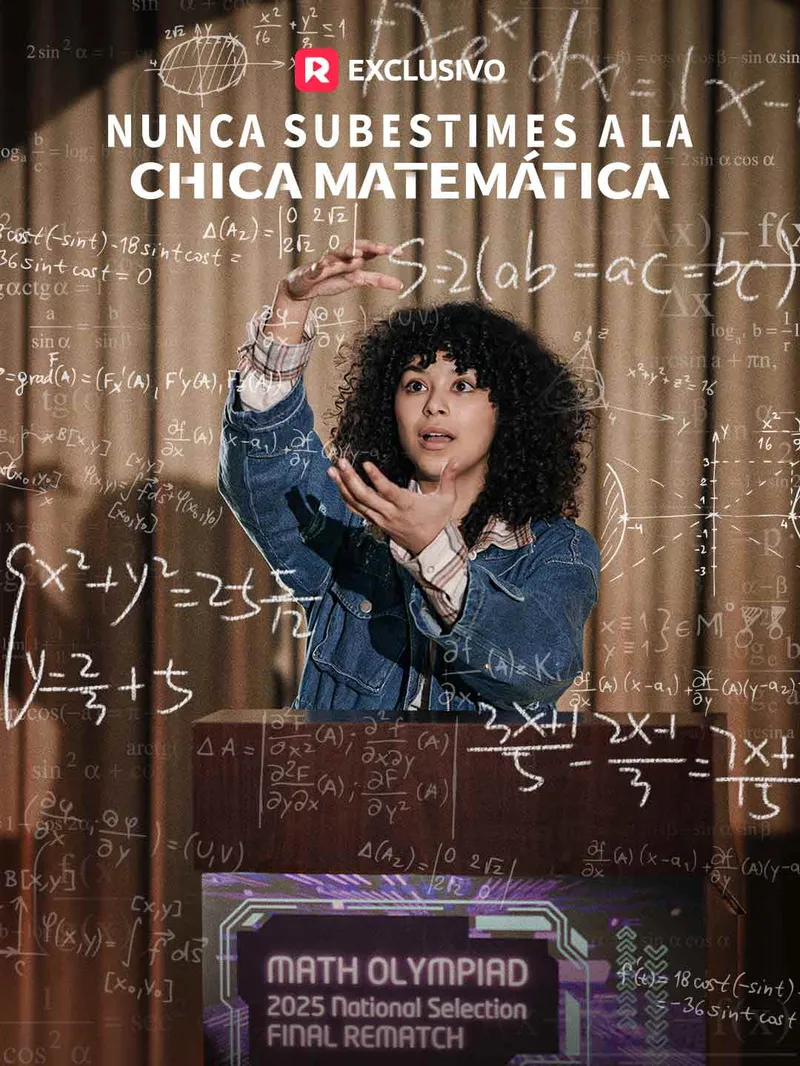 Nunca Subestimes a la Chica Matemática — póster