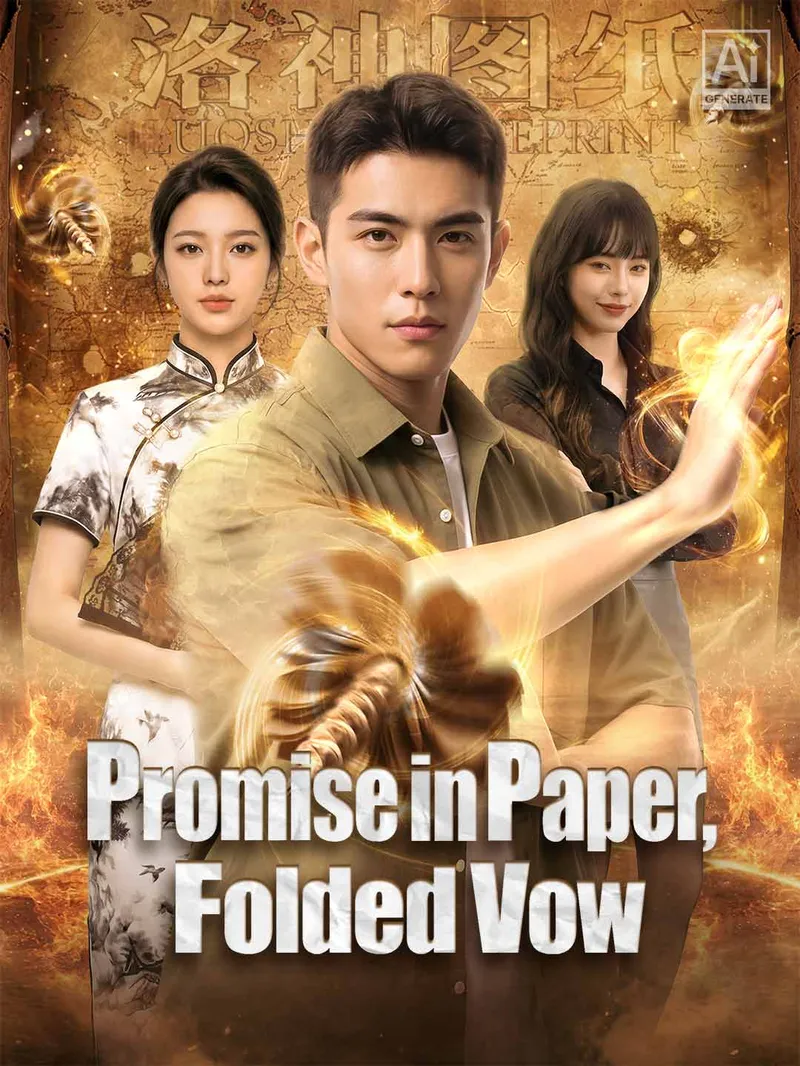 Promise in Paper, Folded Vow — poster