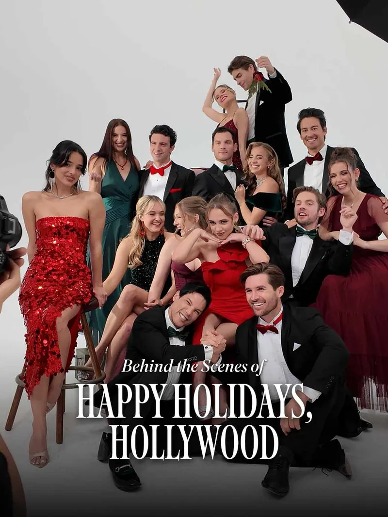 ReelTalk EP 54-Behind the Scenes of Happy Holidays, Hollywood — poster