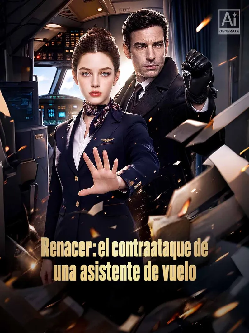 Renacer: el contraataque de una asistente de vuelo — póster