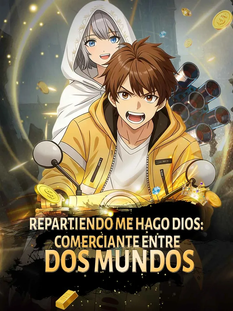 Repartiendo me hago dios: comerciante entre dos mundos — póster