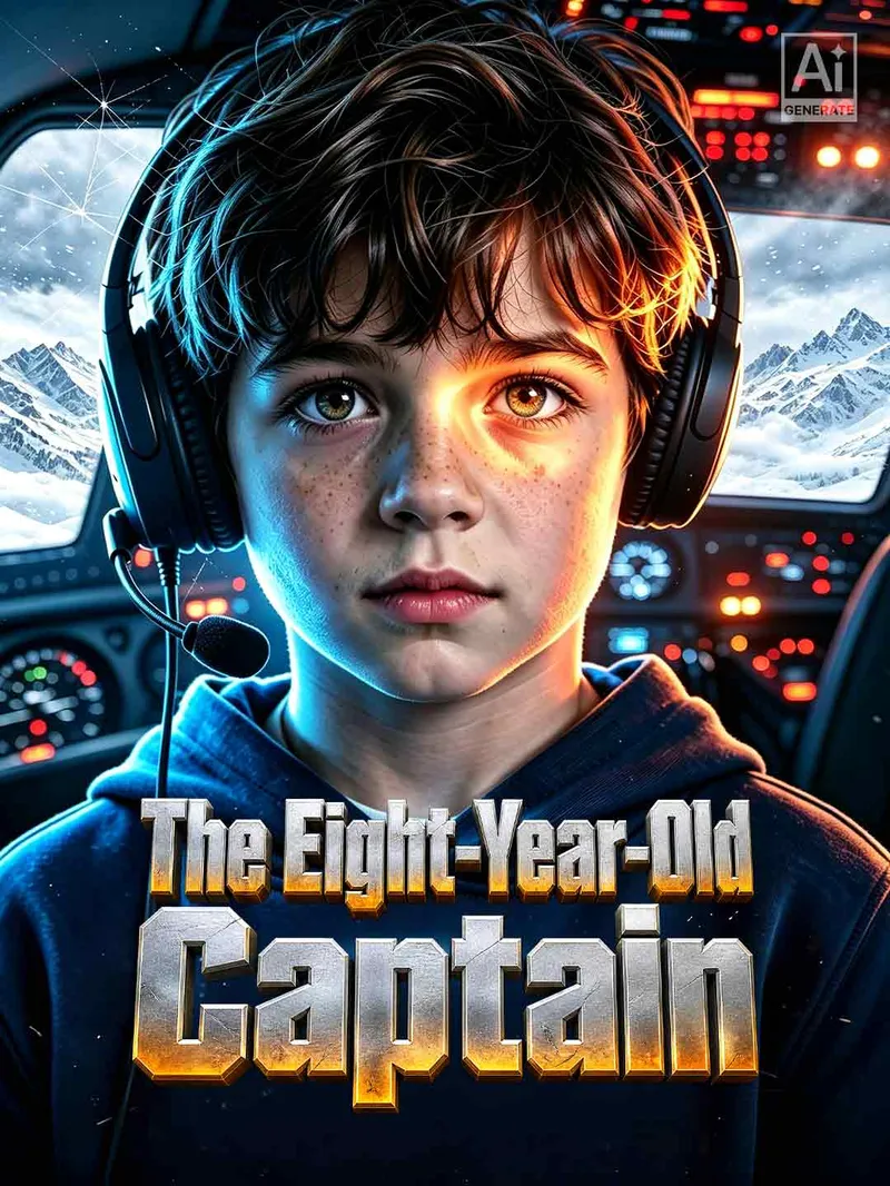 The Eight-Year-Old Captain — poster