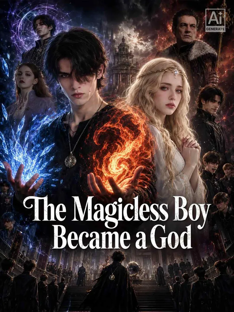 The Magicless Boy Became a God — poster