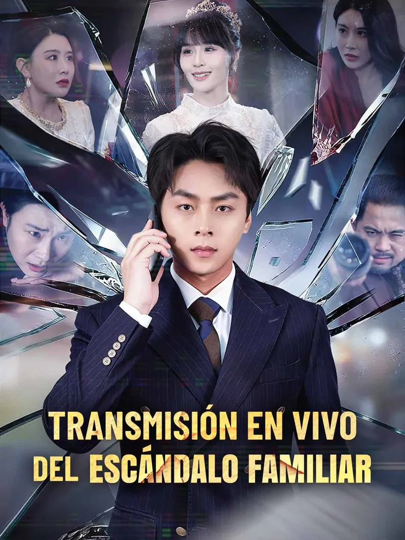 Transmisión en vivo del escándalo familiar — póster