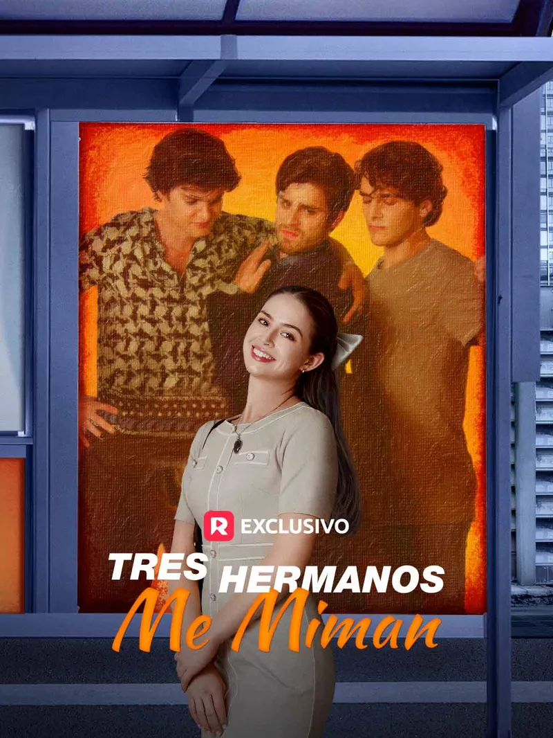 Tres hermanos me miman — póster