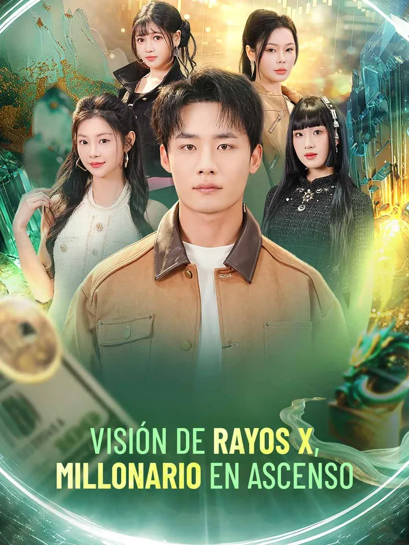 Visión de rayos X, millonario en ascenso — póster