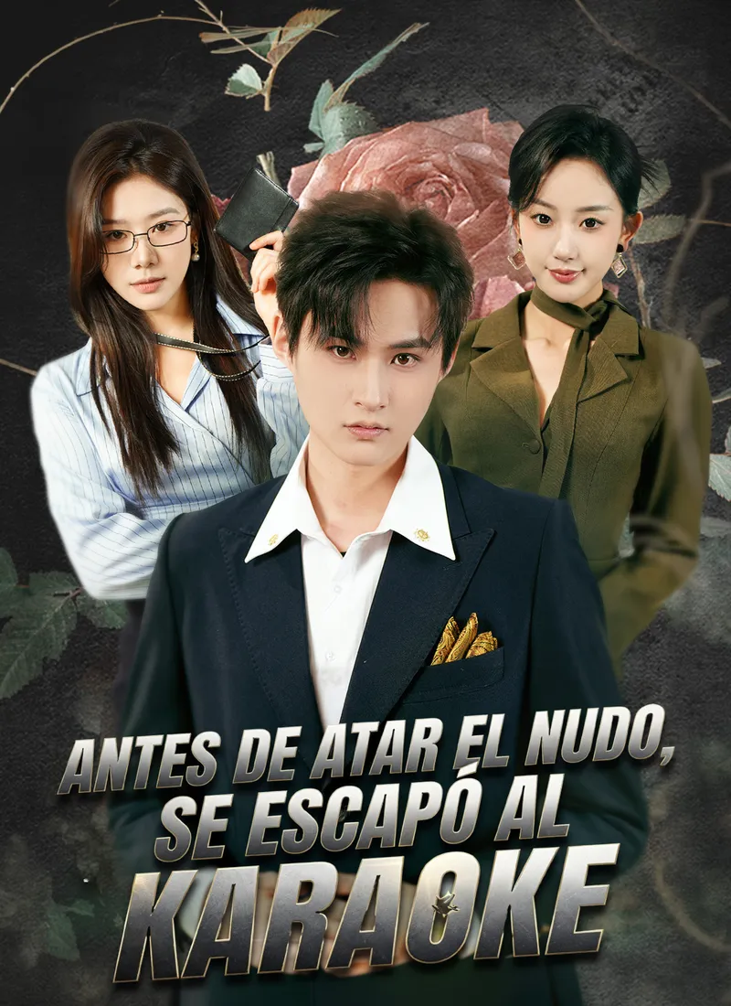 Antes de atar el nudo, se escapó al karaoke — póster