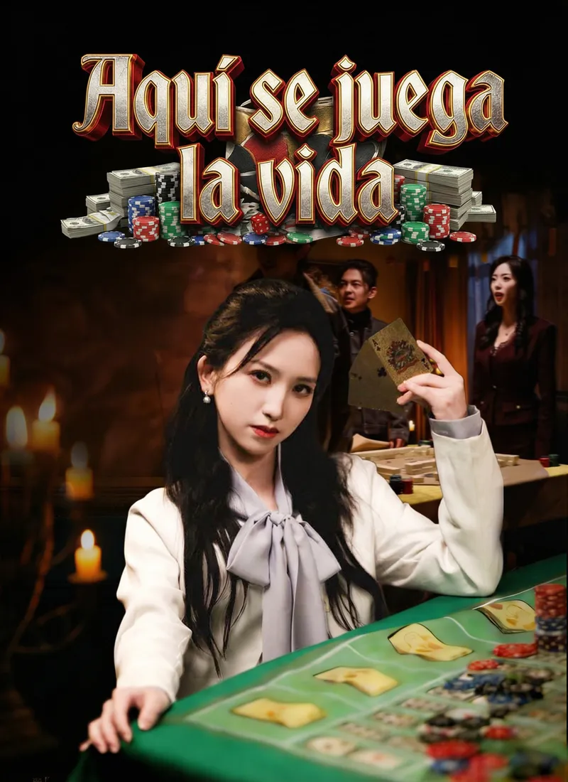 Aquí se juega la vida — póster