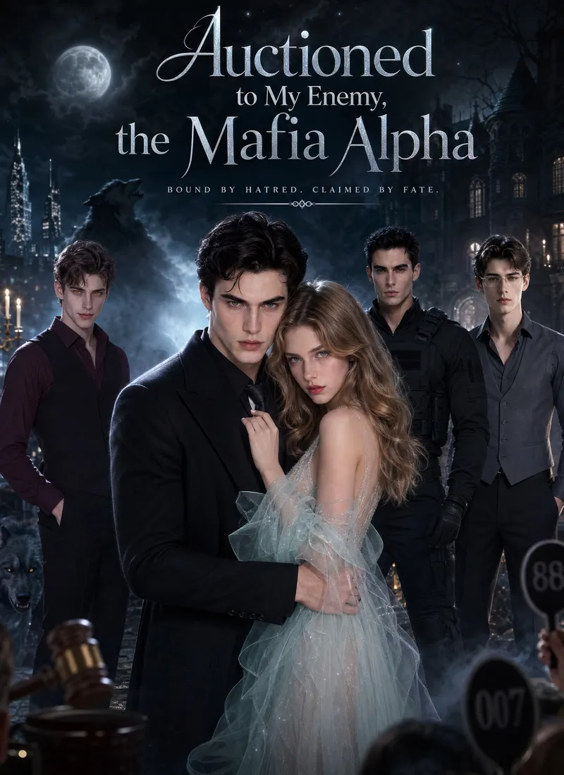 Auctioned to My Enemy, the Mafia Alpha — poster